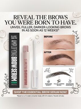 Babe Original ✨ Amplifying Brow Serum | Vegan | Clinically Proven | New in Box